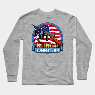 THOMPSON SUBMACHINE GUN Long Sleeve T-Shirt